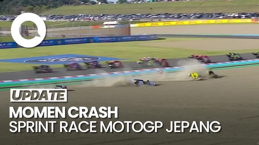 Video: Momen Pedro Acosta-Alex Marquez Crash di Sprint Race MotoGP Jepang
