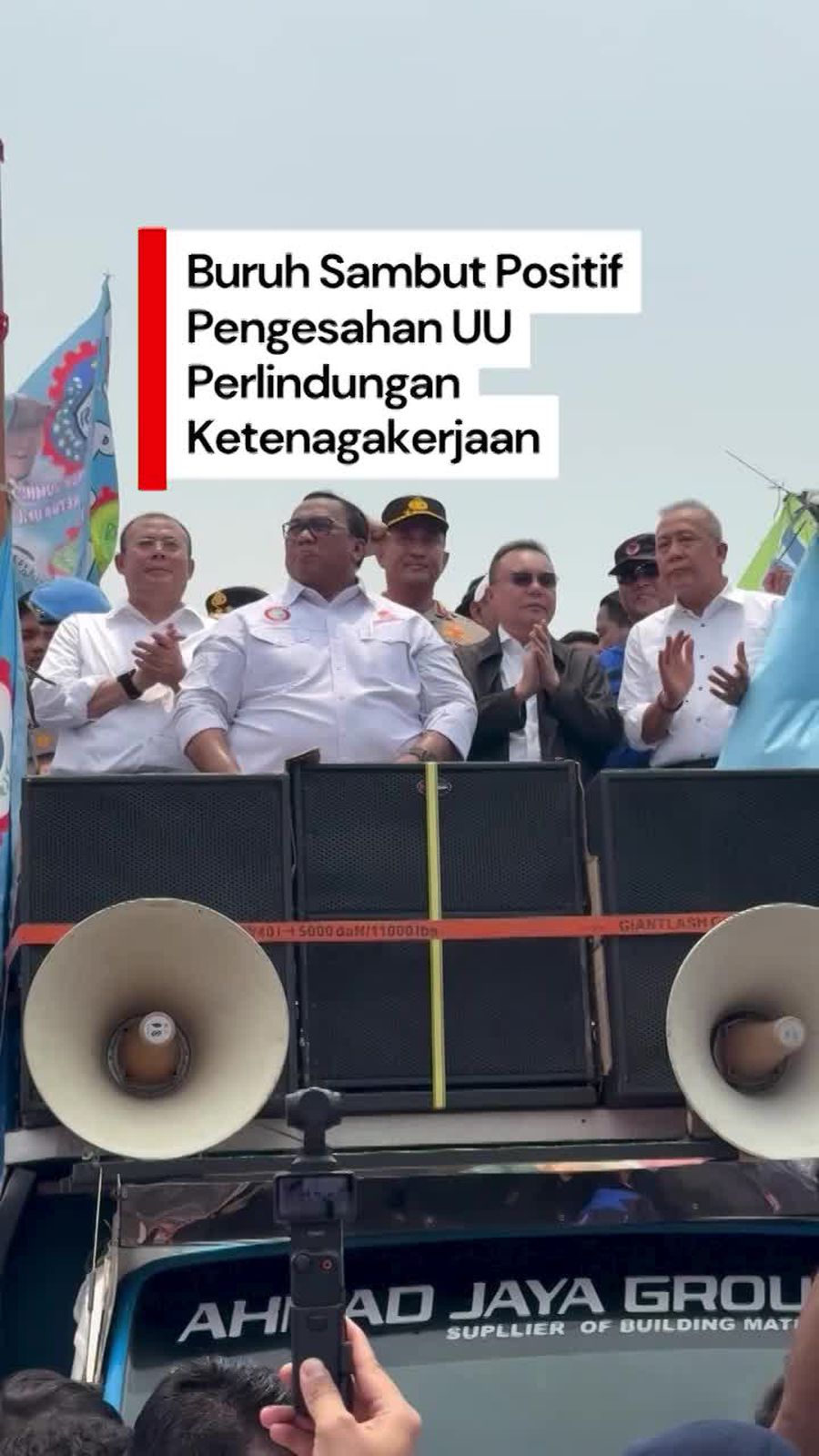 Video UU Perlindungan Ketenagakerjaan Disahkan, Bos Buruh: Terima Kasih Prabowo
