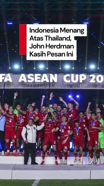 Video Indonesia Menang, John Herdman: Ini Langkah Besar Pertama dari Tim Kita