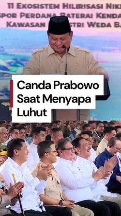 Video Guyon Prabowo ke Luhut: Roda Berputar, Sekarang Saya Komandannya