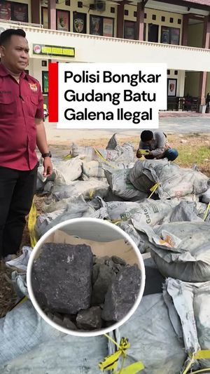 Video: Polisi Bongkar Gudang Batu Hitam Ilegal di Bone Bolango