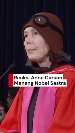 Video Rencana Anne Carson Setelah Menang Nobel Sastra: Donasi-Pergi ke Hutan