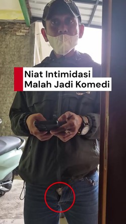 Video Pria di Garut Ngaku Personel Polisi dan BNN, Netizen Fokus Sama Resleting!