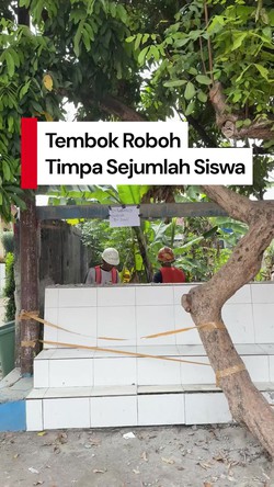 Video: Kondisi Terkini SD di Depok Usai Tembok Pembatas Roboh