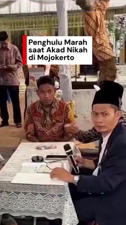 Video: Heboh Penghulu Marah-marah saat Akad Nikah Berujung Disanksi Kemenag