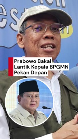 Video: Satyawan Pudyatmoko Disebut Jadi Kepala BPGMN, Dilantik Pekan Depan