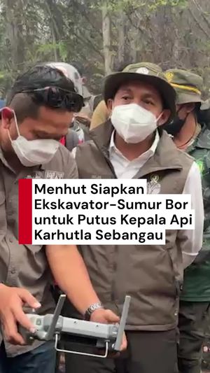 Video: Strategi Menhut Putus Kepala Api Karhutla Sebangau