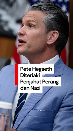 Video Menteri Pertahanan AS Diteriaki Penjahat Perang-Nazi di Acara Diskusi