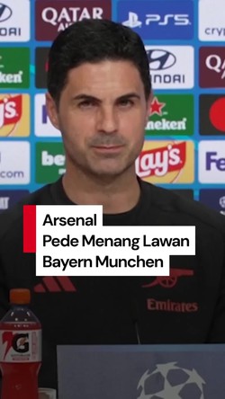 Video: Arteta Nggak Sabar Lawan Bayern Munich, Pede Arsenal Menang