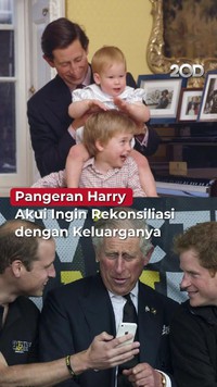 Video Pengakuan Pangeran Harry Ingin Rekonsiliasi dengan Keluarganya
