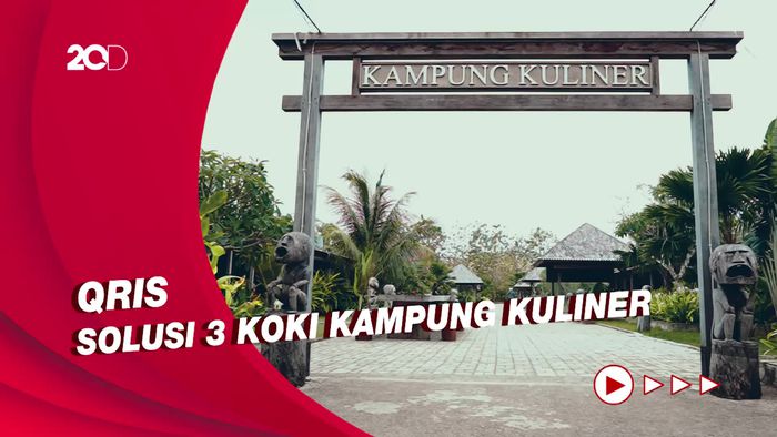 QRIS, Solusi Transaksi 3 Koki Kampung Kuliner