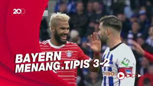 Sengit! Tonton Gol-gol Hertha Berlin Vs Bayern Munich