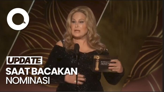 Momen Kocak Jennifer Coolidge Salah Baca Nama Golden Globe Jadi Oscar